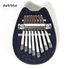 8-Key Finger Thumb Piano Pendant Mini Kalimba Musical Instrument for Toddlers Kids and Beginners