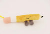 Jellycat Fun Fruit Bitter Gourd Plush Toy – Handmade Soft Stuffed Cartoon Doll, Cute Birthday Gift for Kids & Teens