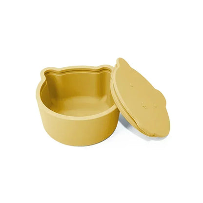 WOLIFE Baby Food Storage Box – Portable Snack Storage Box, Edible Grade Silicone Snack Cups, Travel Tableware Accessories for Kids