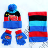 3-8 Years Kids Winter Set – Cars Lightning McQueen Cartoon Scarf, Hat & Gloves 3-Piece Warm Set for Boys & Girls, Perfect Christmas Gift