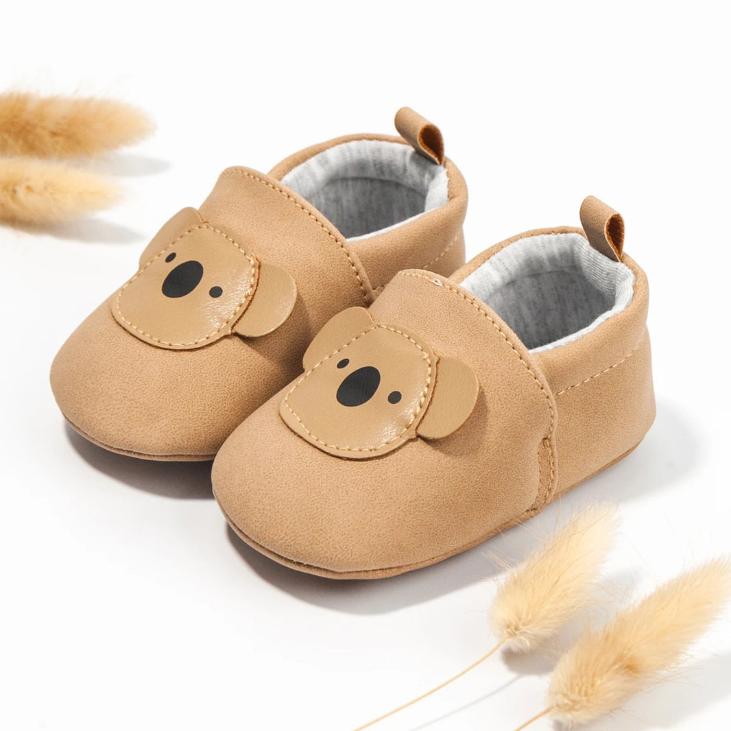 Baby Unisex Cotton Shoes – Cute Animal Bee Anti-Slip Soft Bottom First Walkers for Boys & Girls, Newborn Toddler Crib Shoes