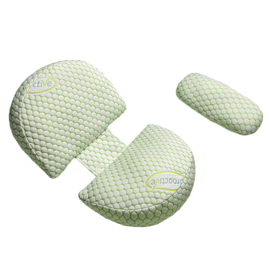 Pregnancy Pillow - U-Shaped Waist Maternity Body Pillow, Cotton Sleeping Bedding Cushion & Nursing Pillow for Pregnant Women