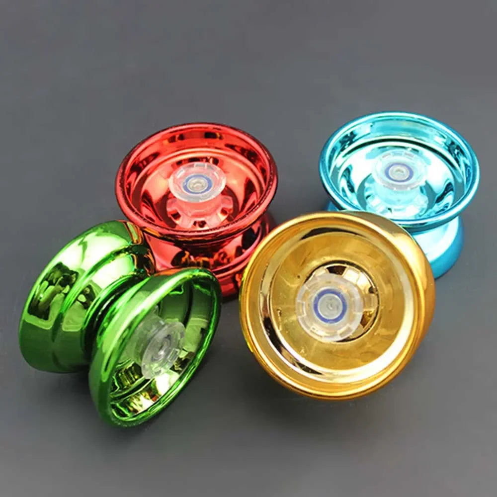 Kids Magic Yo-Yo (Responsive High-Speed Aluminum Alloy, CNC Lathe with Spinning String, for Boys & Girls)
