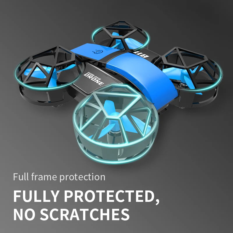Dowellin D12 Mini RC Drone – Remote Control Quadcopter with HD Dual Camera and Fixed Height
