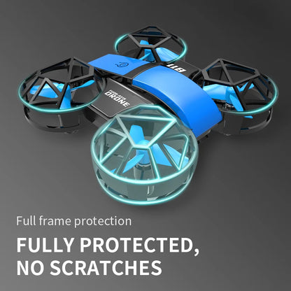 Dowellin D12 Mini RC Drone – Remote Control Quadcopter with HD Dual Camera and Fixed Height