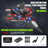 RC Plane with Camera and Obstacle Avoidance – 2.4G Foam Fighter Helicopter Toy for Kids