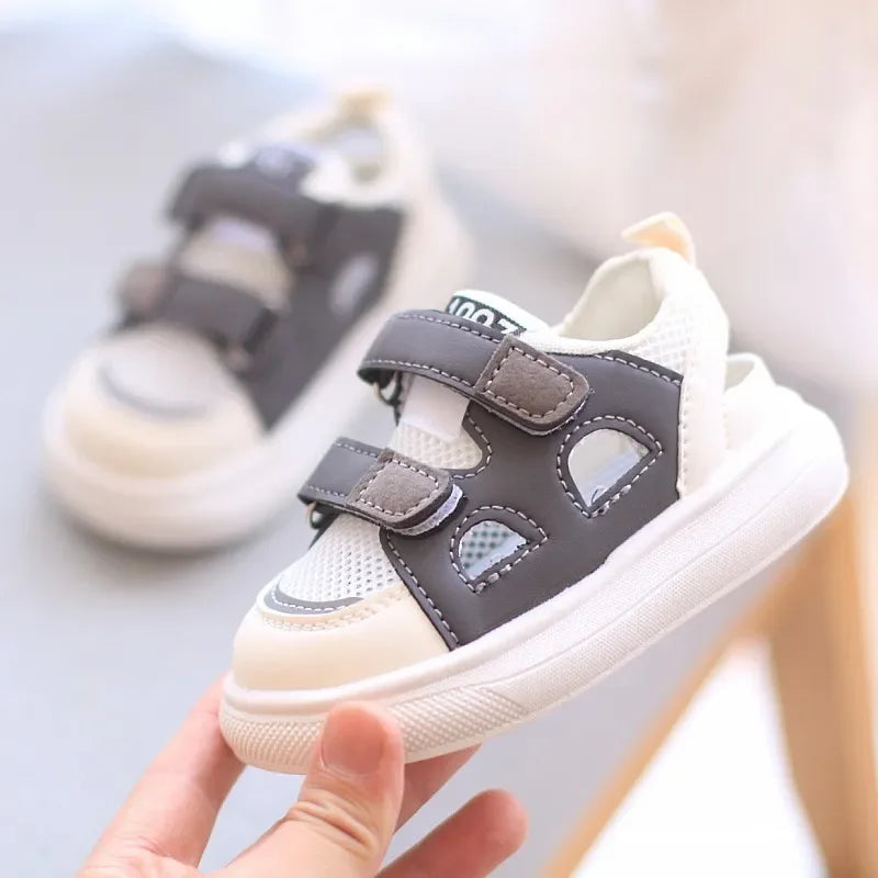 Kids Sports Sandals Summer New Boys' Hollow Board Shoes 1-4 Years Old Comfortable Casual Sandals for Boys Baby Shoes – view 8