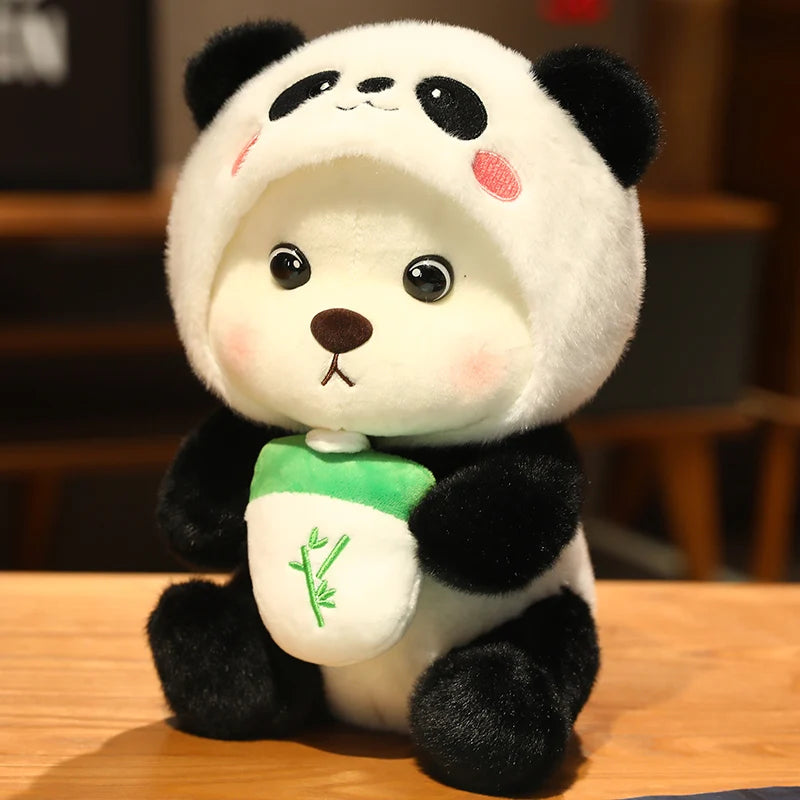 Kawaii Green Jointed Bear Panda Plush Toy – view 7