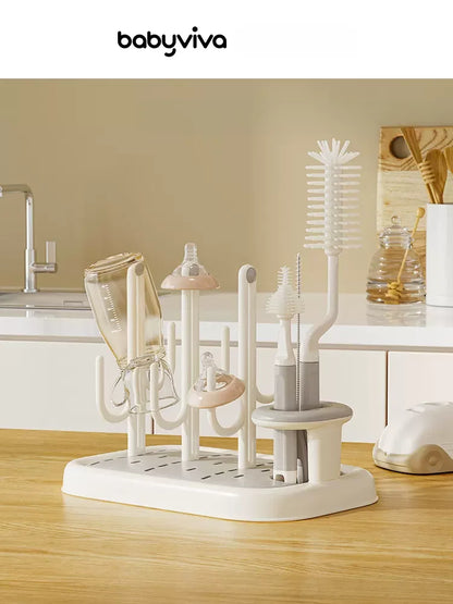 High-Quality Baby Bottle Drying Rack – Sturdy, Space-Saving & Smartly Designed Organizer for Easy Storage