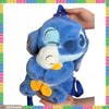 Lilo & Stitch Cute Cartoon Plush Backpack – Kawaii Anime Disney Stitch School Bag for Kids