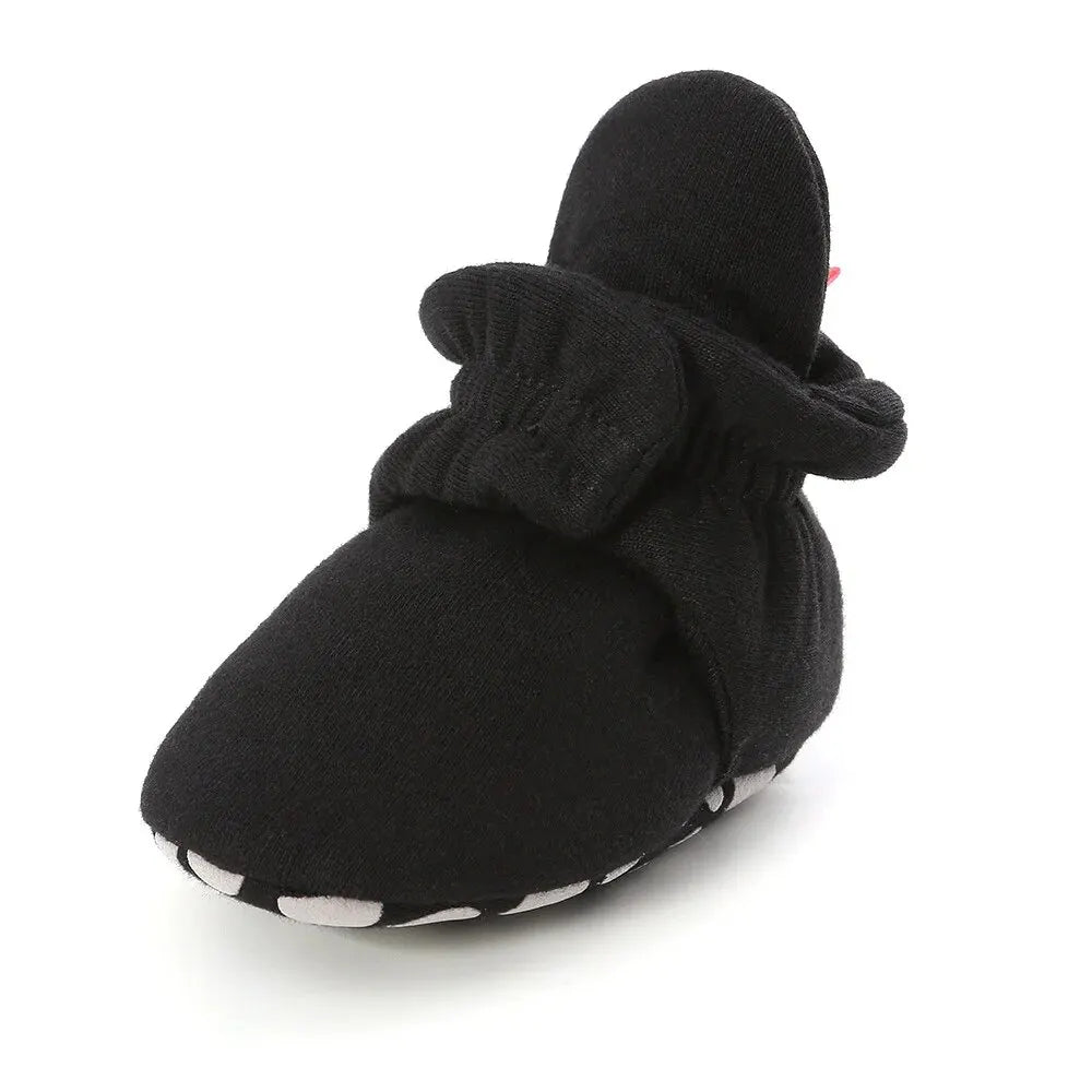Meckior Baby Socks Shoes Star First Walkers Anti-Slip Booties for Infant Boy & Girl