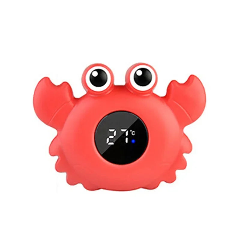 Digital Baby Bath Thermometer – Floating LED Water Temperature Meter With Cartoon Design
