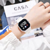 Kids Sport LED Digital Watch Spaceman Silicone Strap Waterproof Electronic Wristwatch for Boys and Girls Gift