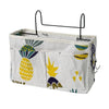 Large Capacity No-Punch Bedside Hanging Diaper Organizer - Nursery Storage Caddy for Bed Rail, Crib and Table
