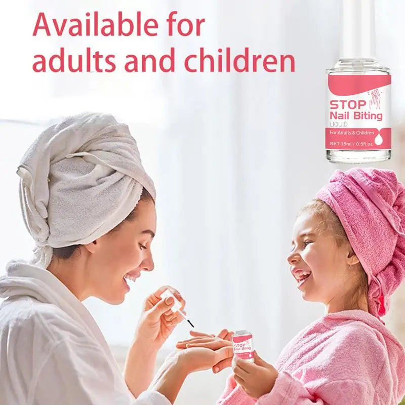15ml Children Anti-Biting Nails – Bitter Nail Water, No Bite Cuticle Care, Non-Toxic Stop Nail Biting Polish