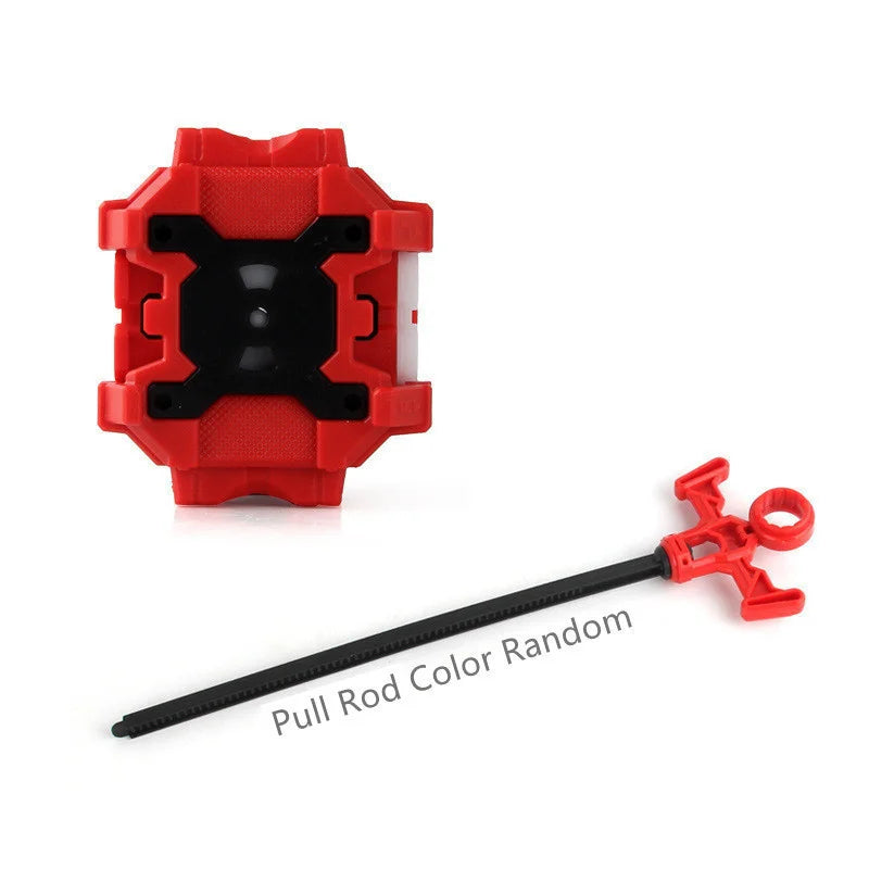 Two-Way Burst Launchers – Custom Right and Left Gyro Pull Rod, Spinning Top Accessories Toy for Children