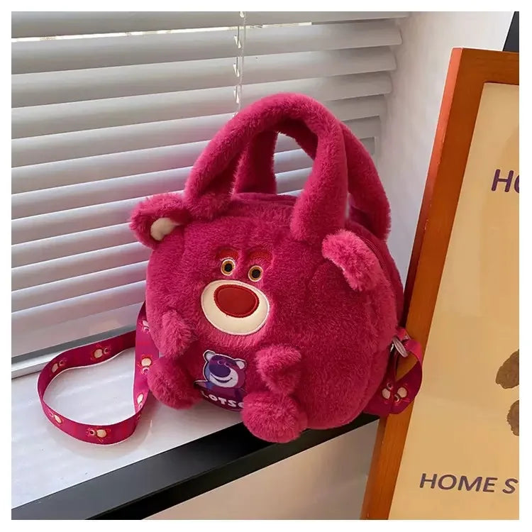 Kawaii Sanrio Plush Backpack – Kuromi, Melody, Cinnamoroll & Pochacco Anime Plush Handbags for Girls, Perfect Gift - Kidzy Market