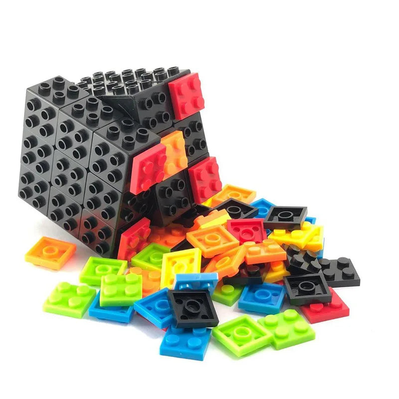 [Picube] FanXin Building Blocks Cube Puzzle, Speed Toys Magic Cube, Intelligence Assembled Educational Toy for Children Gift