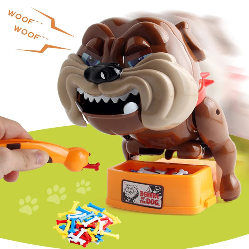 Beware of the Dog Board Game – Fun Parent-Child Game, Don't Wake the Dog Toy with Gnaw Bones Challenge
