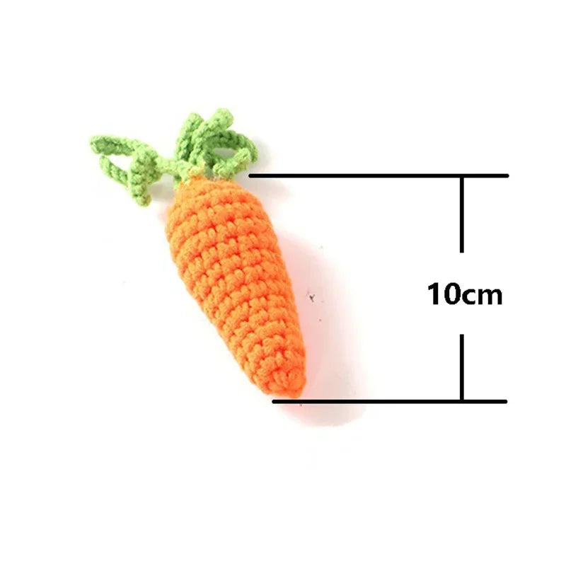 Christmas Costumes Newborn Photography Clothing Knitted Rabbit Hat Overalls and Carrot Set Baby Photoshoot Outfits