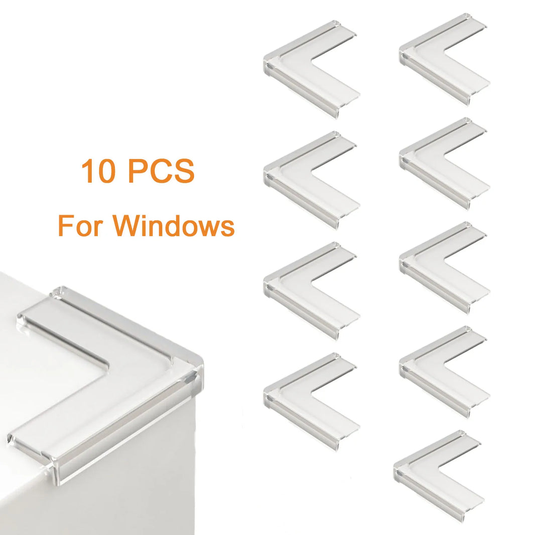 5PCS/10PCS/20PCS Baby Safety Silicone Corner Protectors – Childproof Table Edge Guards