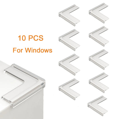 5PCS/10PCS/20PCS Baby Safety Silicone Corner Protectors – Childproof Table Edge Guards
