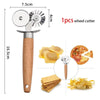 Gnocchi Board Set Italian Pasta Making Tools with Ravioli Stamp and Cutter for Homemade Cavatelli Garganelli Fettuccine
