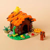 Medieval Building Blocks Playset - Viking Warriors Camp, Pirate Ship & Castle Wall (Compatible with Major Brick Brands)