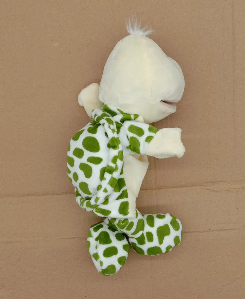 35cm Cartoon Animal Hand Puppets, Lion Elephant Pig Parent-Child Game Toys for Kids