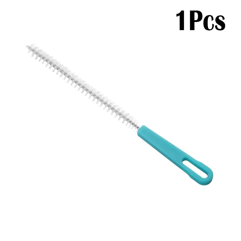 1-4Pcs Stainless Steel Nylon Spiral Brushes, Jewelry & Baby Bottle Cleaning Brush Set for Straws, Glasses, and Tubes