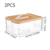 Stackable Brick-Shaped Toy Storage Box with Lid - Transparent Plastic Building Block Organizer for Kids
