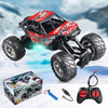 4-Way Remote Control Car with Lights and Anti-Slip Rubber Tires
