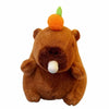 1-20PCS Spit Bubble Capybara Plush Keychain, Water Guinea Pig Backpack and Car Charm