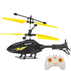 Mini Remote Control Airplane Helicopter – Gesture Sensing with Flashing Lights for Kids