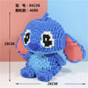 Herocross Disney Building Blocks – Stitch Giant Stitzer Assembly Toy, Puzzle Desktop Decoration, Birthday Gift for Children