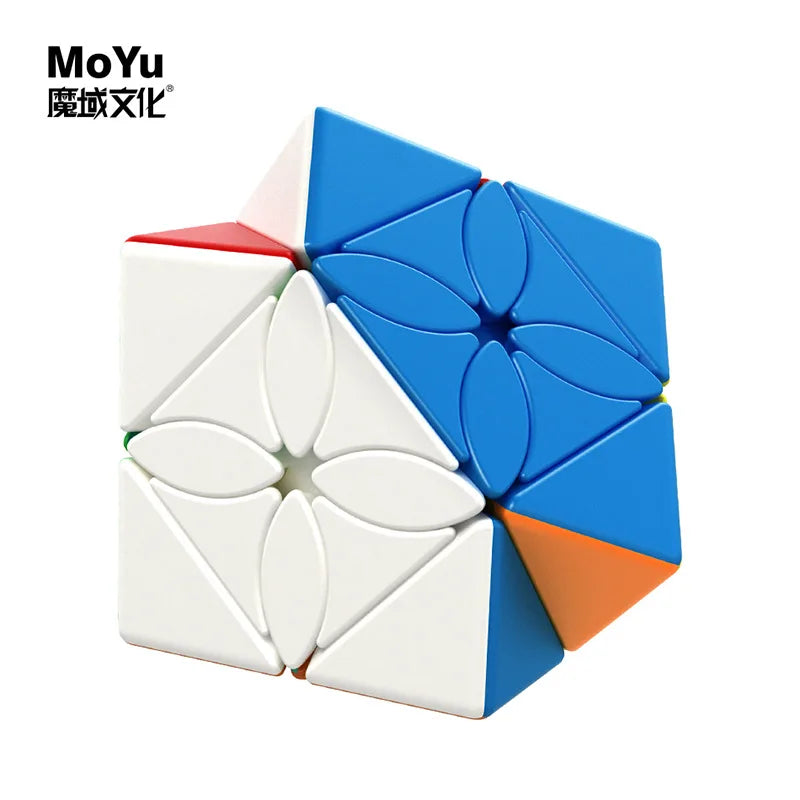 Moyu Meilong Series Magic Cube, MFJS Special-Shaped Meilong 2x2, 3x3, 4x4, 5x5 Puzzle, Pyraminx, Skewb, Cubo Magico, Kids Toy Gift