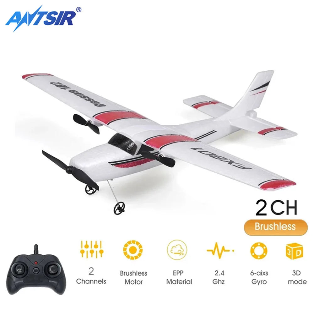 FX801 RC Plane EPP Foam 2.4G 2CH RTF Fixed Wingspan Remote Control Airplane