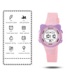 Kids Digital Cat & Star Watch for Girls and Boys, Waterproof 5ATM (50m) Alarm, Luminous Hands, 35mm Dial