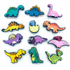Cute Animal Shoe Charms – PVC Cartoon Dino & Panda Shoe Decoration, 1-Pack (2.5–3 cm / 1.0–1.2 in) for Kids, Sandals & Backpacks