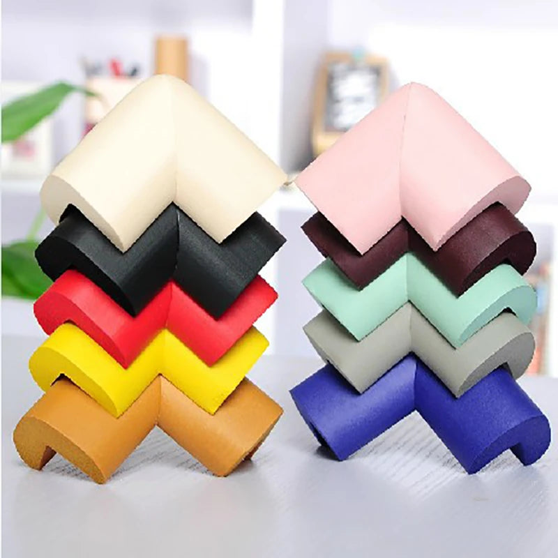 8Pcs Children Protection Corner Guards 55x55mm Soft Table Desk Baby Safety Edge Protectors