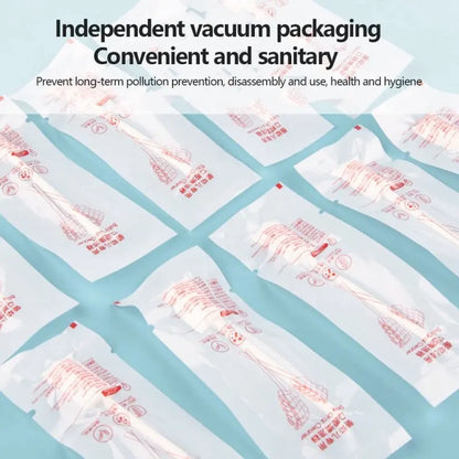 Baby Oral Disposable Cleaner - Newborn Milk Teeth Gauze Toothbrush & Tongue Washing Cotton Swabs Care