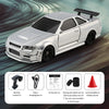 1/43 RC Car 2.4G Mini Remote Control Racing Drift Car with 4WD Off-Road