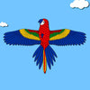 New Fashion High Quality Fishing Rod Kite – Cartoon Miniature Parrot, Eagle, Swallow Kite for Children, Dynamic Kite Toy