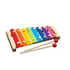Hot Kids Montessori Wooden Toys – Macaron Blocks, Colorful Graphic Rattle, Educational Music Toy for Babies