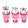 Kids Fruit and Vegetable Cutters Set - Stainless Steel Cookie Sandwich Molds for Bento