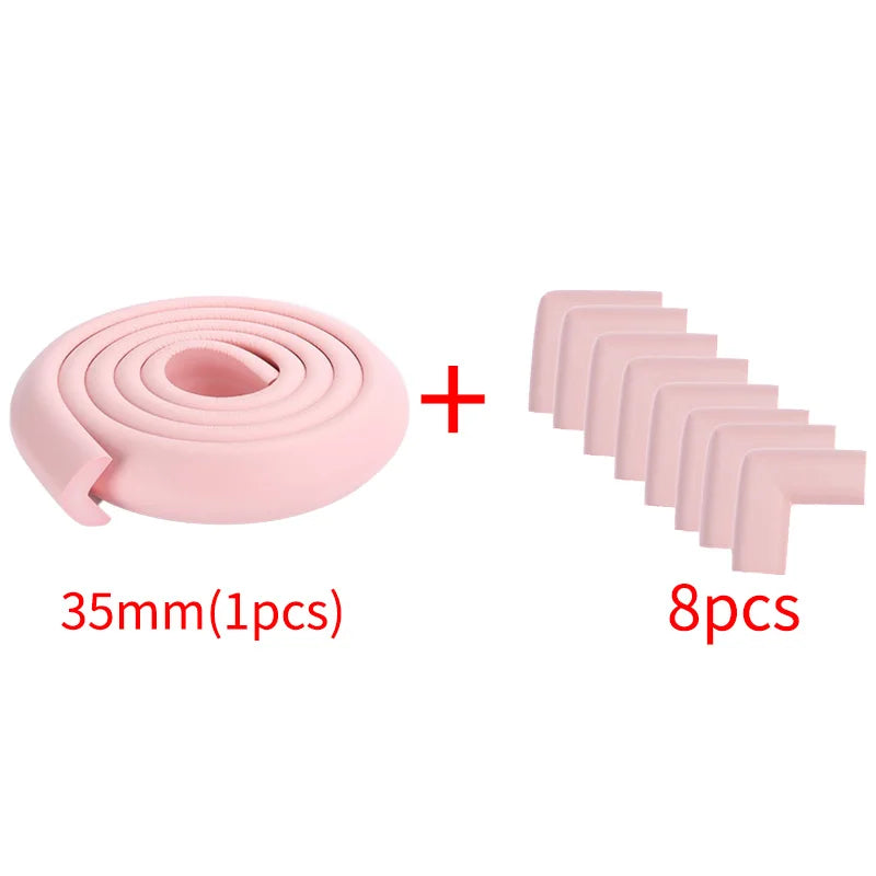 2M Baby Safety Corner Protector – Childproof Furniture Edge Guard with Adhesive Tape