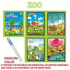 Magical Water Drawing Book – Reusable Montessori Coloring Book for Sensory Early Education in Children