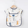 Waterproof Long-Sleeve Baby Smock – Art Apron & Feeding Bib with Pocket for Toddlers & Infants (Boys & Girls) - Kidzy Market