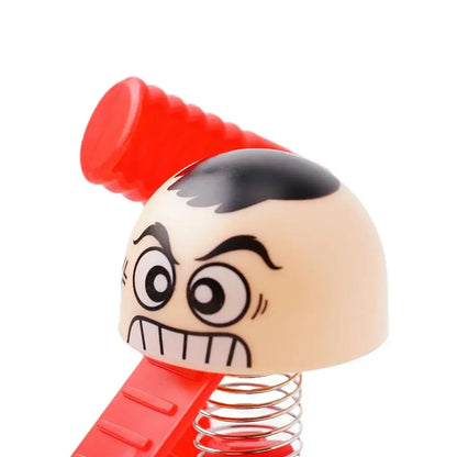 GSF Mini Finger Fighting Game Toy – Red & Blue Head-Bopping Duel for Kids & Parents