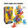 24-42pc Children's Puzzle Folding Chair Toy - Parent-Child Interactive Stackable Party Game, Social Game for Kids